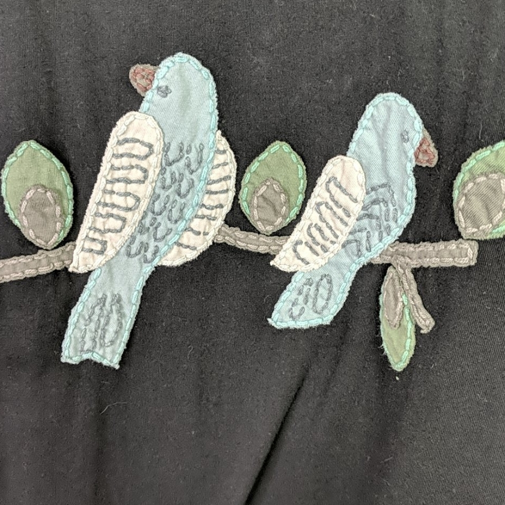 Synergy Love Birds on a Branch Tie Waist Dress S - Picture 4 of 12